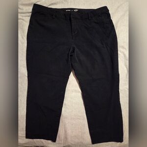 Womens Old Navy Pixie Ankle Dress Pants Size 22